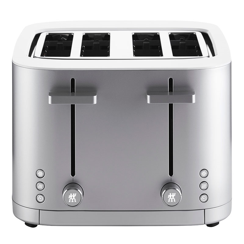 Enfinigy 4 Short Slot Toaster, Silver-4