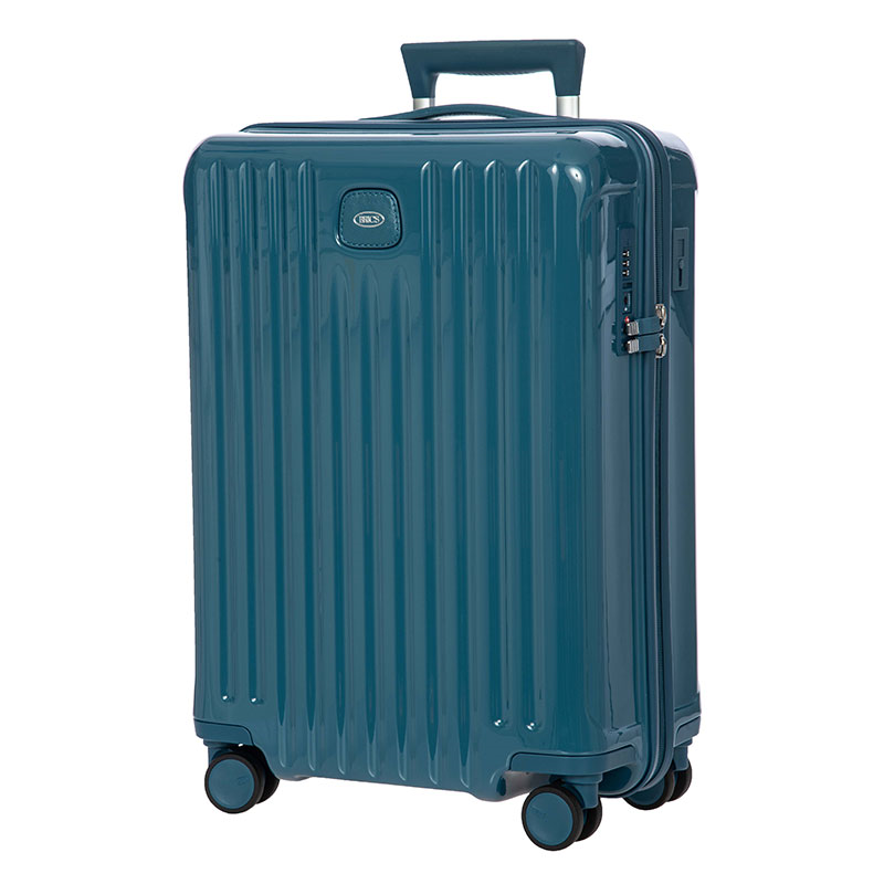 Positano Carry-on Trolley Suitcase, H55 x W23 x L38xcm, Sea Green-0