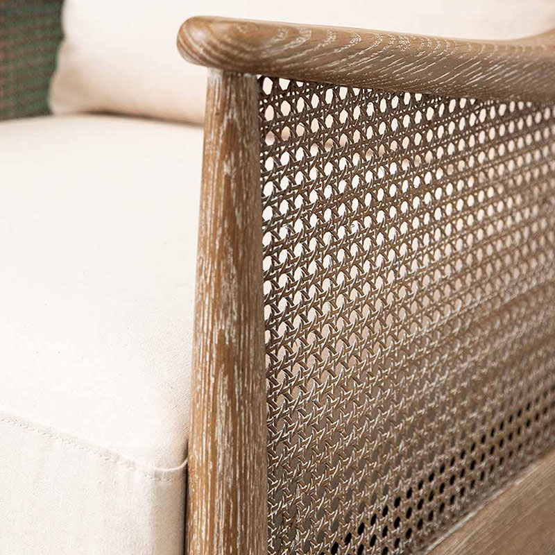 Templecombe Rattan Armchair, Oatmeal-6