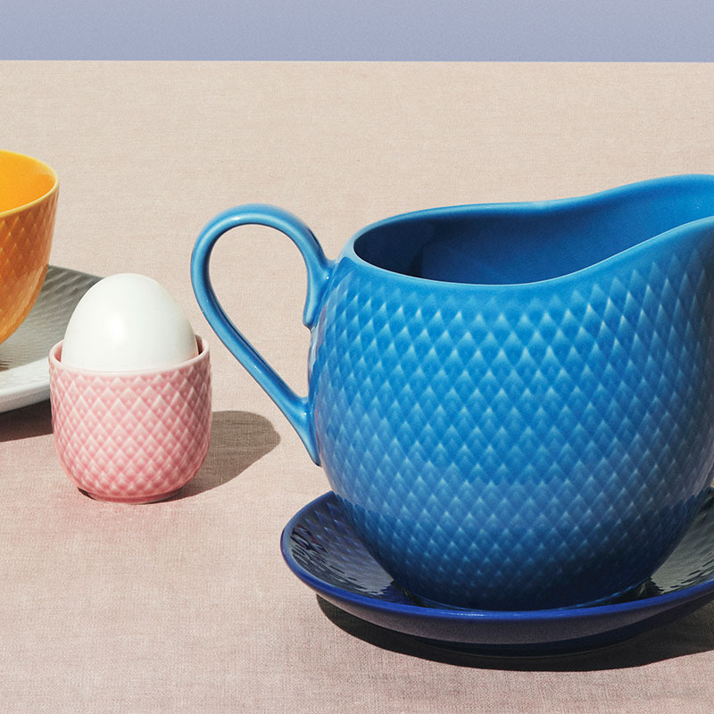 Rhombe Egg Cup, D5 x H4.5cm, Rose-1