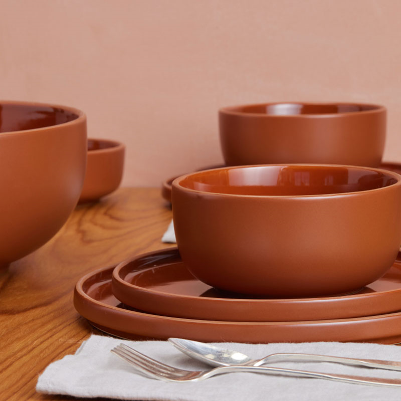 Full Plates, 27cm, Terracotta-2