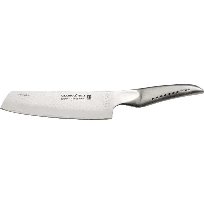 Sai Vegetable Knife, 19cm, Silver-0