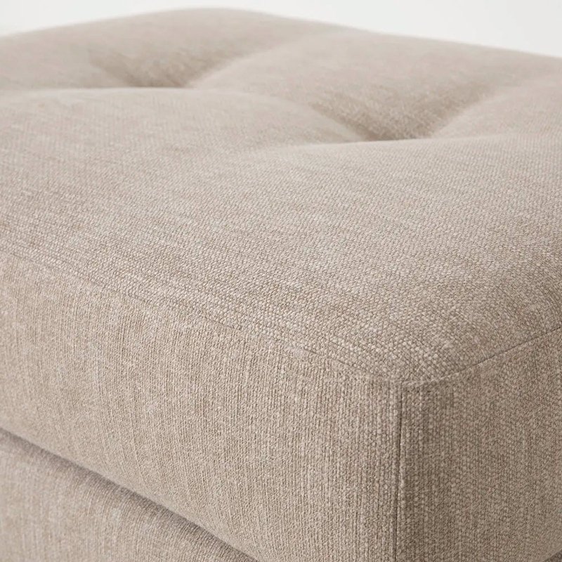 Model 04 Ottoman, Linen Pumice-2