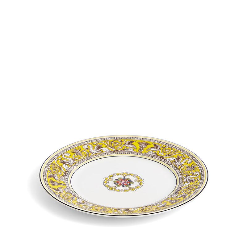 Florentine Plate, D21cm, Citron-0