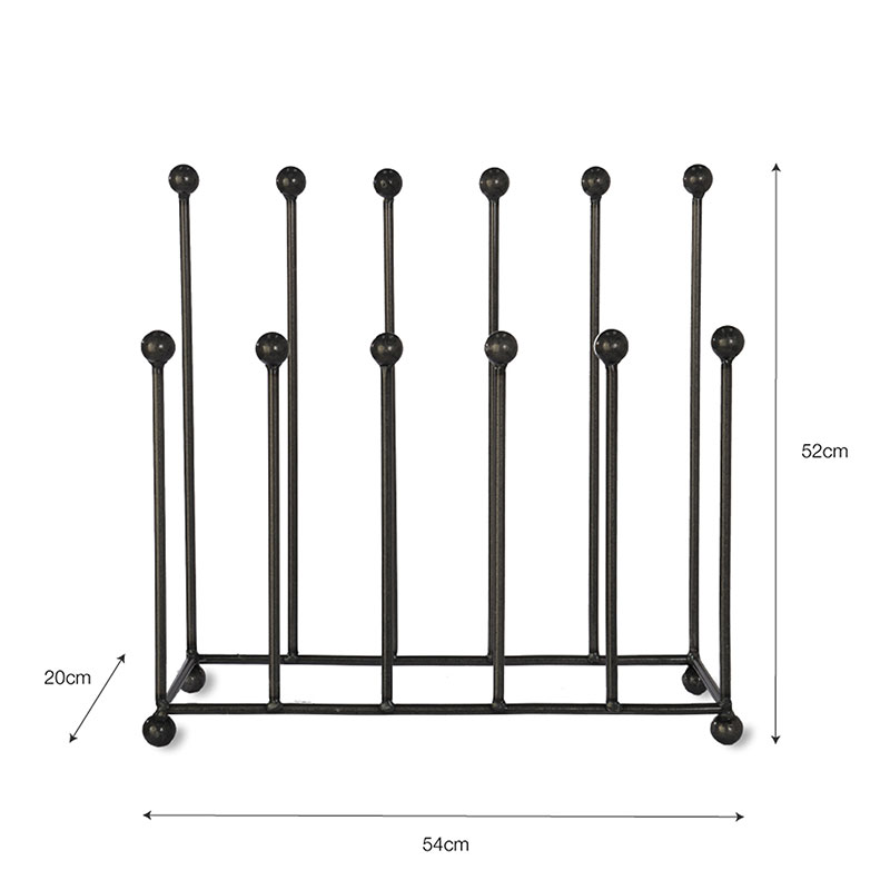 Farringdon Welly Stand, Black-1