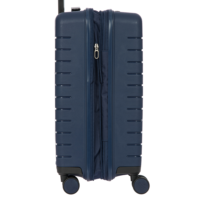 Ulisse Expandable Suitcase, H55 x W23 x L37cm, Ocean Blue-3