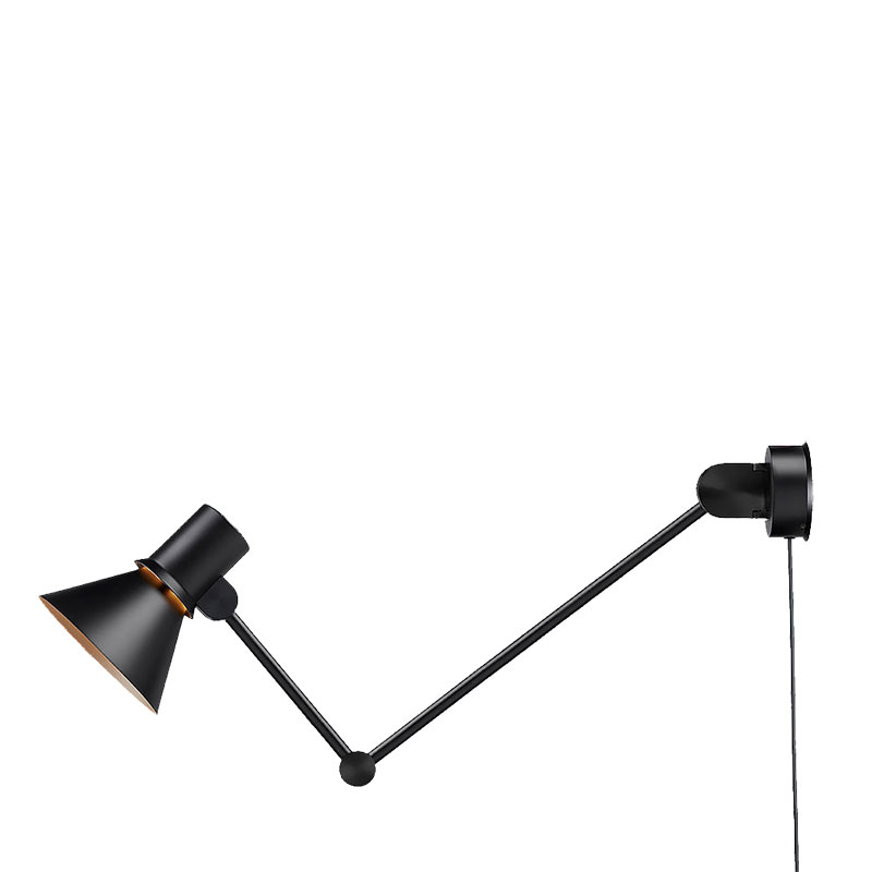 Type 80™ W3 Wall Light, H80cm, Matte Black-1