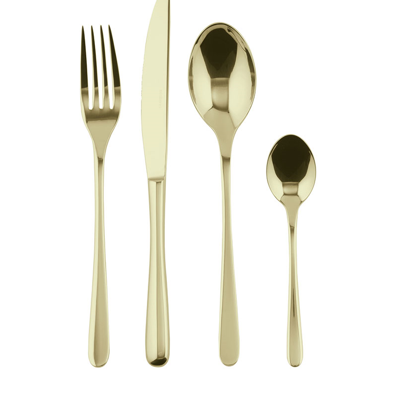 Taste 24 Piece Cutlery Set, Champagne-0