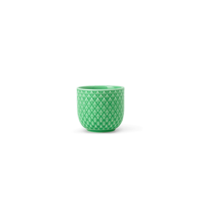 Rhombe Egg Cup, D5 x H4.5cm, Green-0