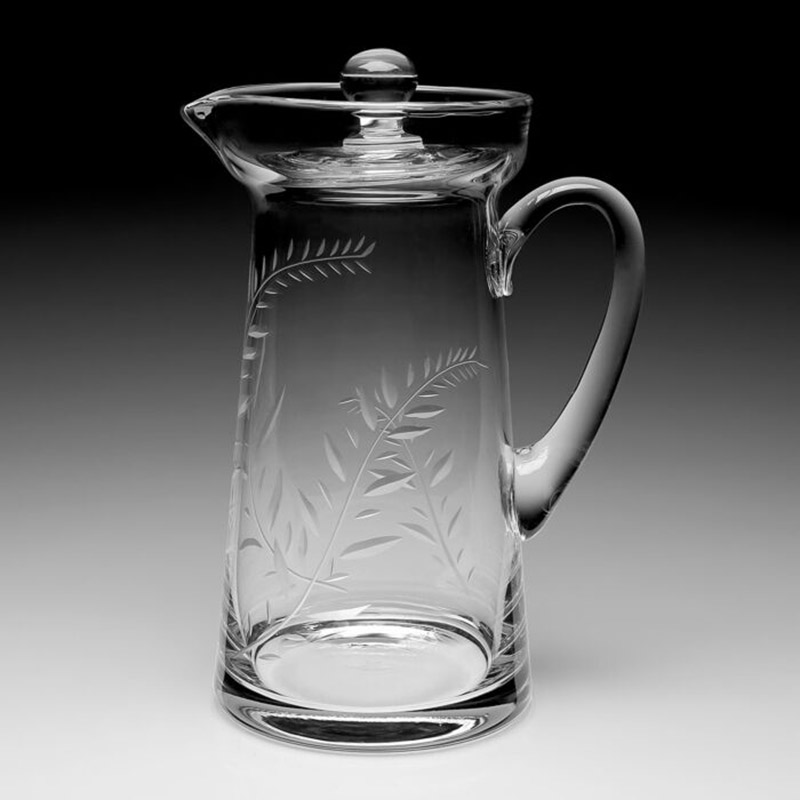 Jasmine Covered Pitcher, 1.43l, Clear-1