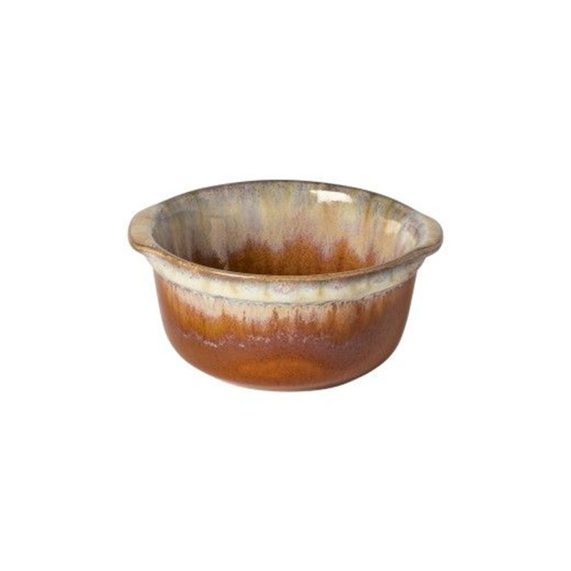 Poterie Set of 6 Round Ramekins, D9cm, Caramel Latte-0