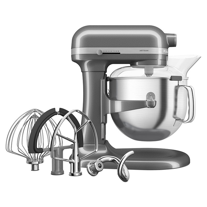 Bowl Lift Mixer, 6.6L, Medallion Silver-2