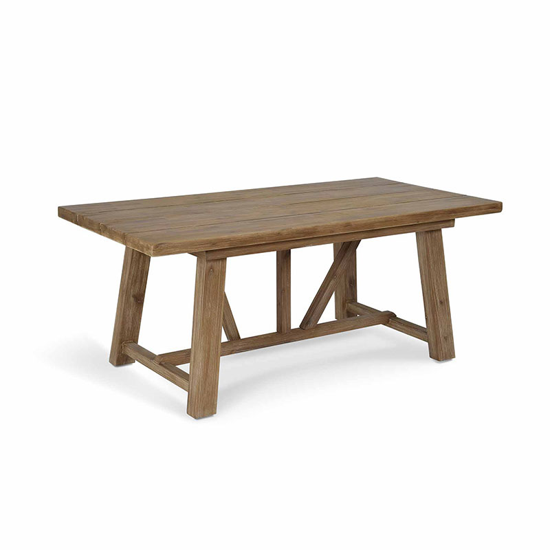 Chilford Solid Wood Dining Table, Acacia-1