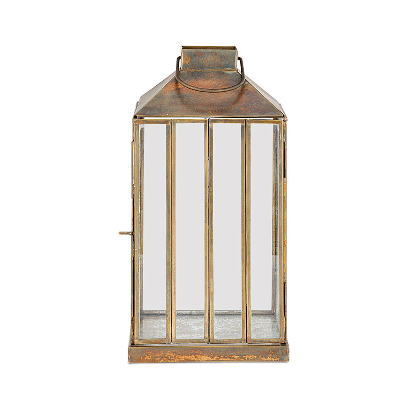 Nampo Lantern, H28cm, Aged Antique-1