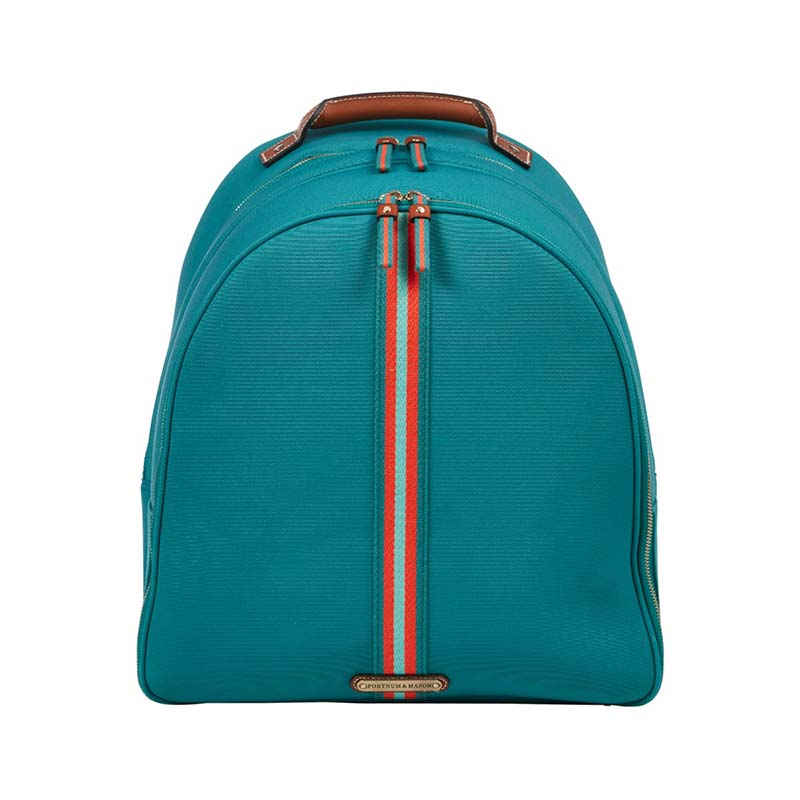 Fortnum's 4 Person Canvas Picnic Backpack, Eau de Nil-4