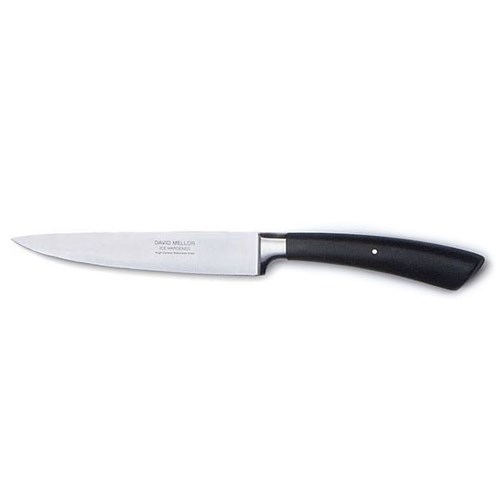 Cooks knife, 15cm, stainless steel black knife-0