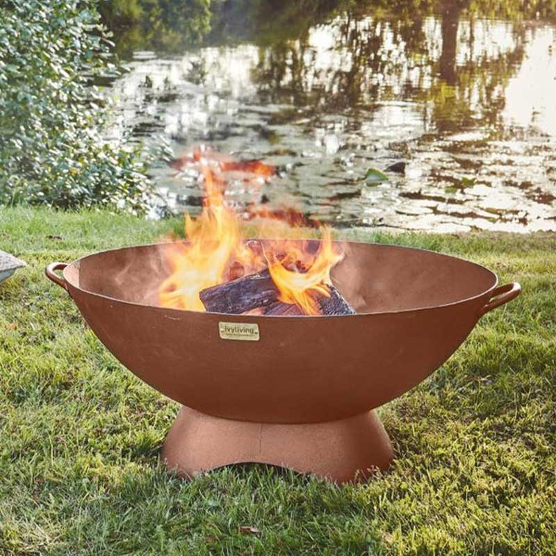 Artisan Outdoor firebowl, W72cm, Rust-1