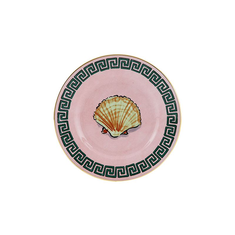 Il Viaggio Di Nettuno Plate, D16cm, Pink-0