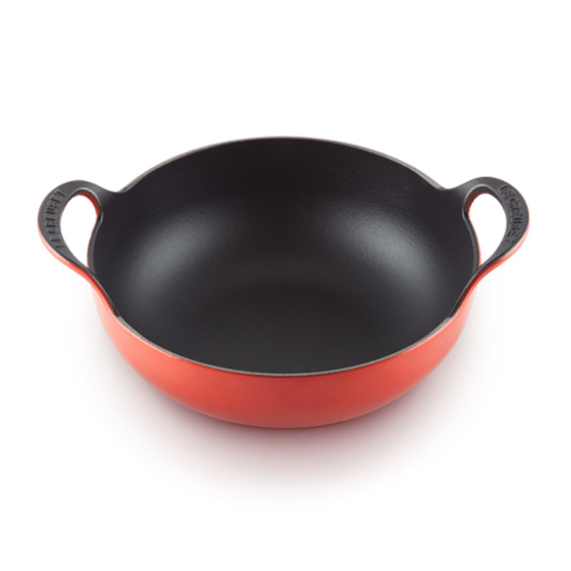 Signature Cast Iron Balti dish, 24cm, Cerise-2