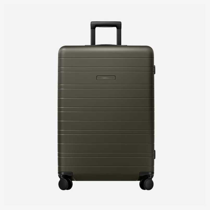 H7 Smart Suitcase, H77 x W28 x L52cm, Dark Olive-0