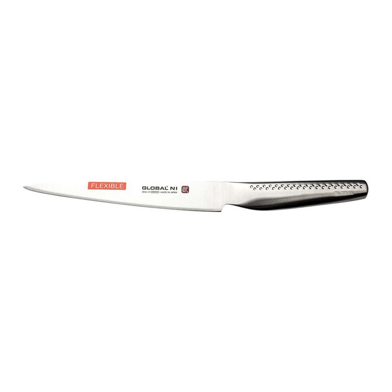 Ni Flexible Filleting/Boning Knife, 18cm, Silver-0