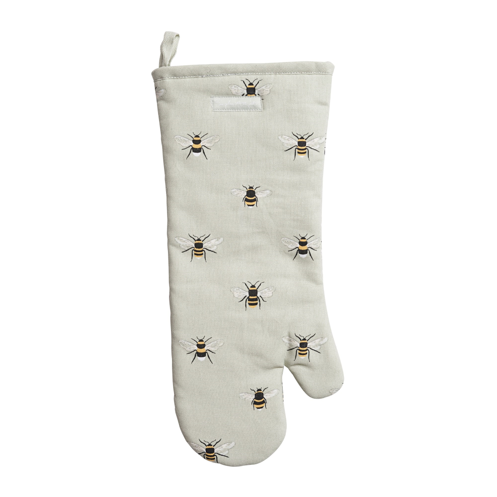 Bees Oven glove, 19 x 42cm-0