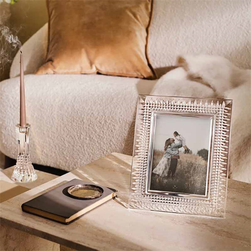 Lismore Diamond Picture Frame, 5" x 7", Clear-5