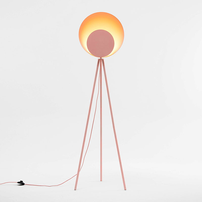 Diffuser Floor Lamp, H159cm, Pink-7