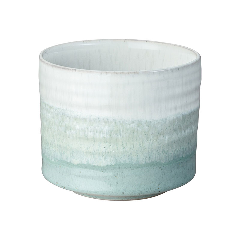 Kiln Green Medium Pot, D12cm-0