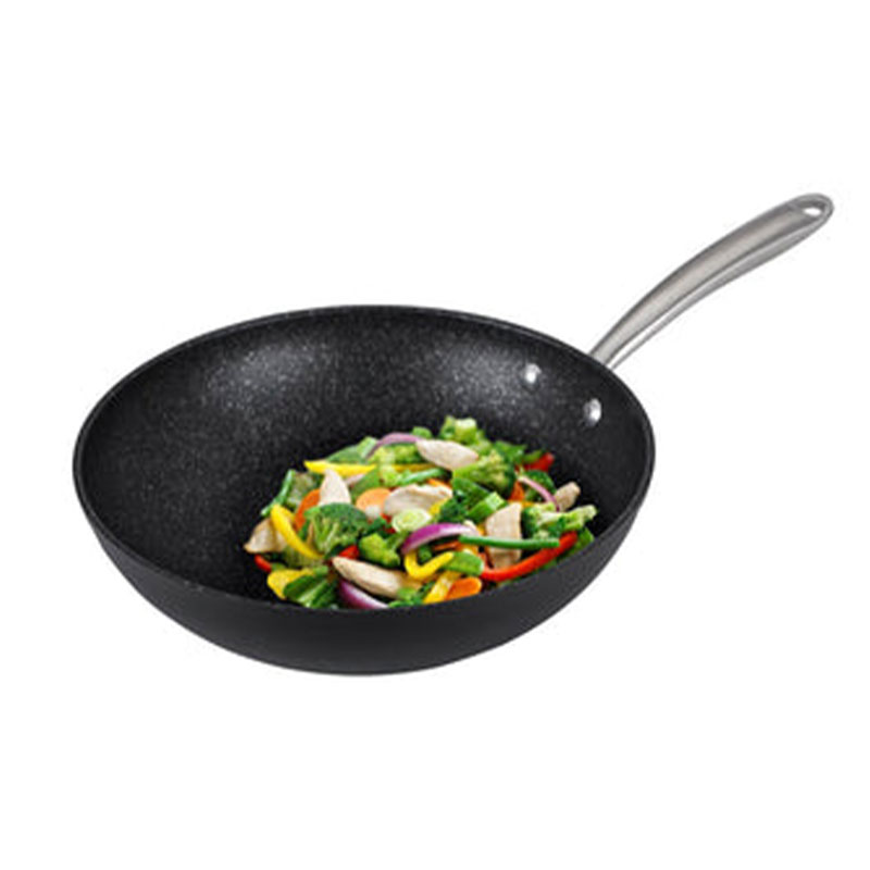 Scratch Guard Aluminium Stirfry Pan, 29cm-0