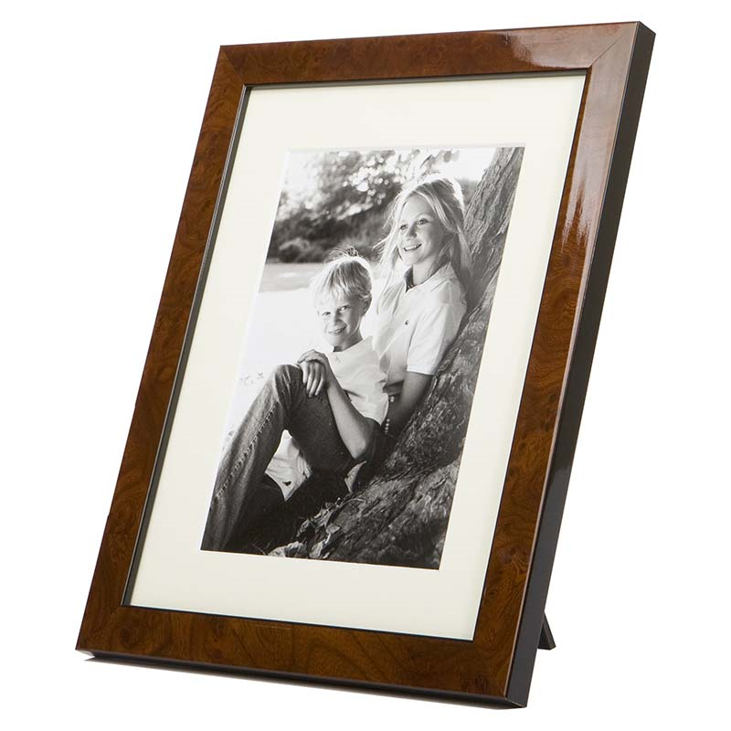 Medium Maple Mounted Photograph Frame, 10x8", Maple-1