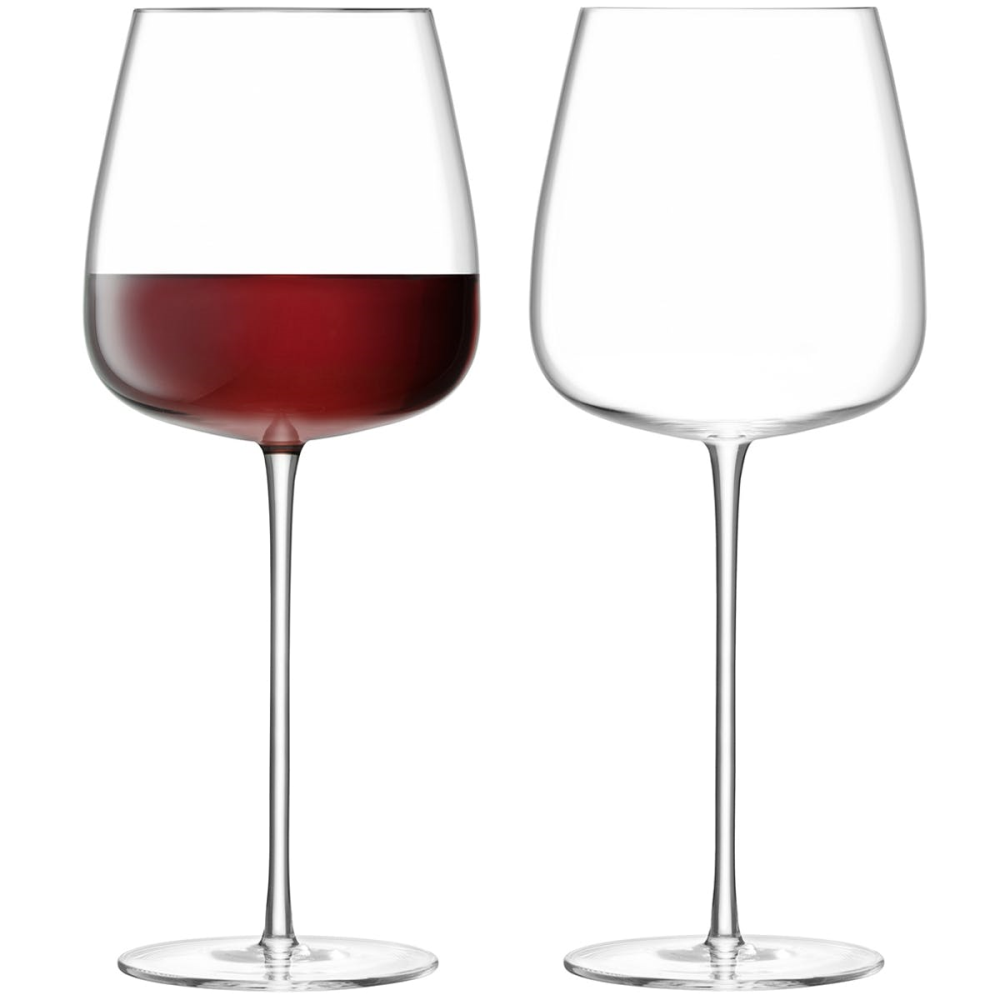 Wine Culture Pair of red wine goblets, 715ml, clear-0