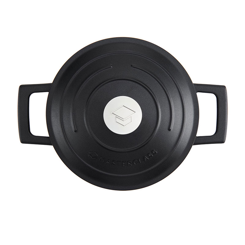 Cast Aluminium Casserole Dish, 1.4L, Black-2