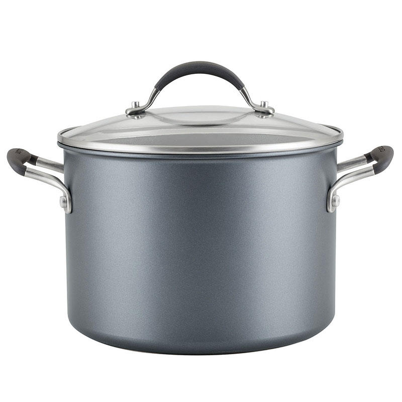 A1 Non-Stick Stockpot, 24cm, Grey-0