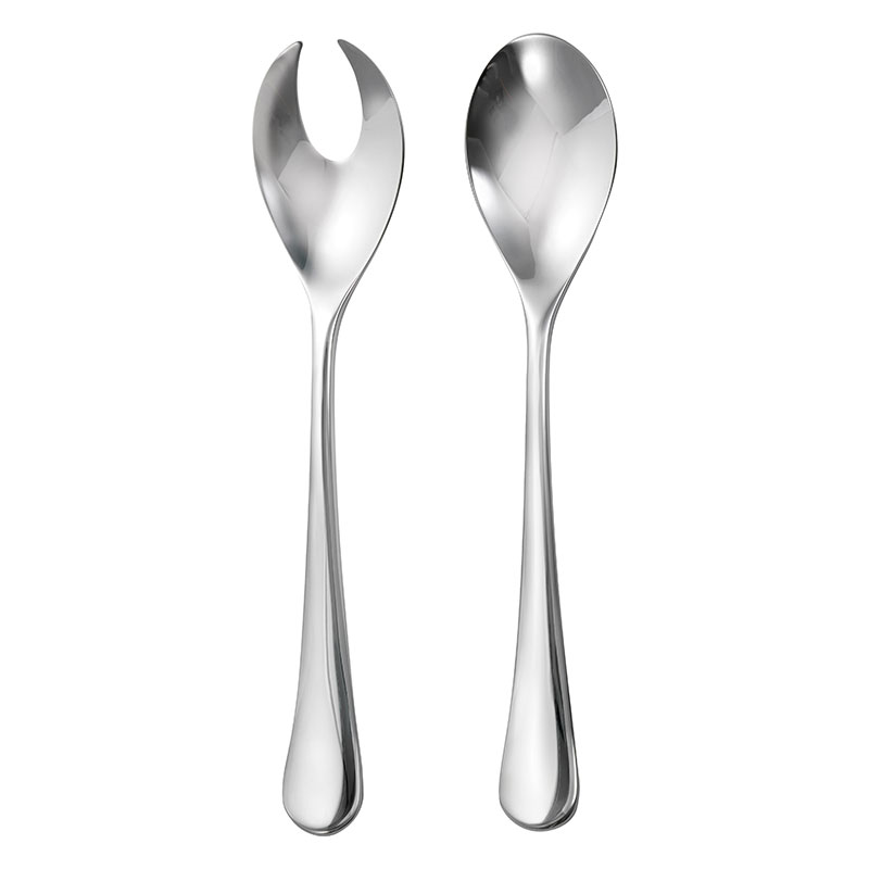 Radford Traditional Salad Servers, Stainless Steel-0