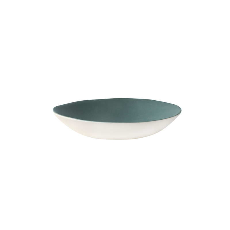 Jardin de Maguelone Pasta Bowl, D22.5cm, Kale-0