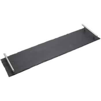 Serving platter with handles, 60 x 15cm, Slate-0