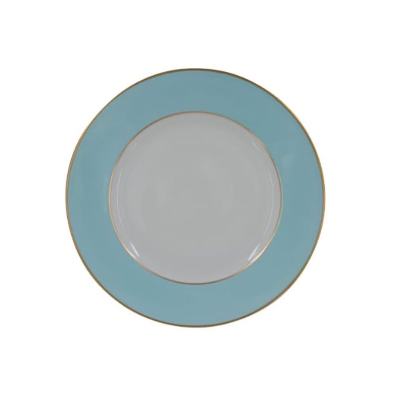 Sous Le Soleil Bread Plate, D16.5cm, Matt Gold Classic Celadon-0