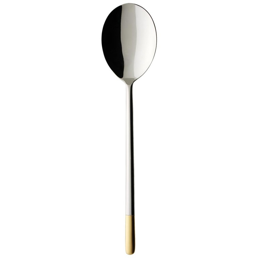 Ella Dinner spoon, stainless steel with partial gold plate-0