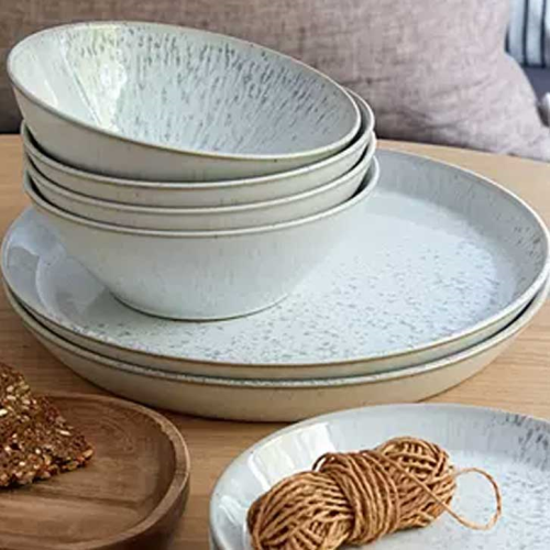 Kiln 12 Piece Dinnerware Set, Natural-0