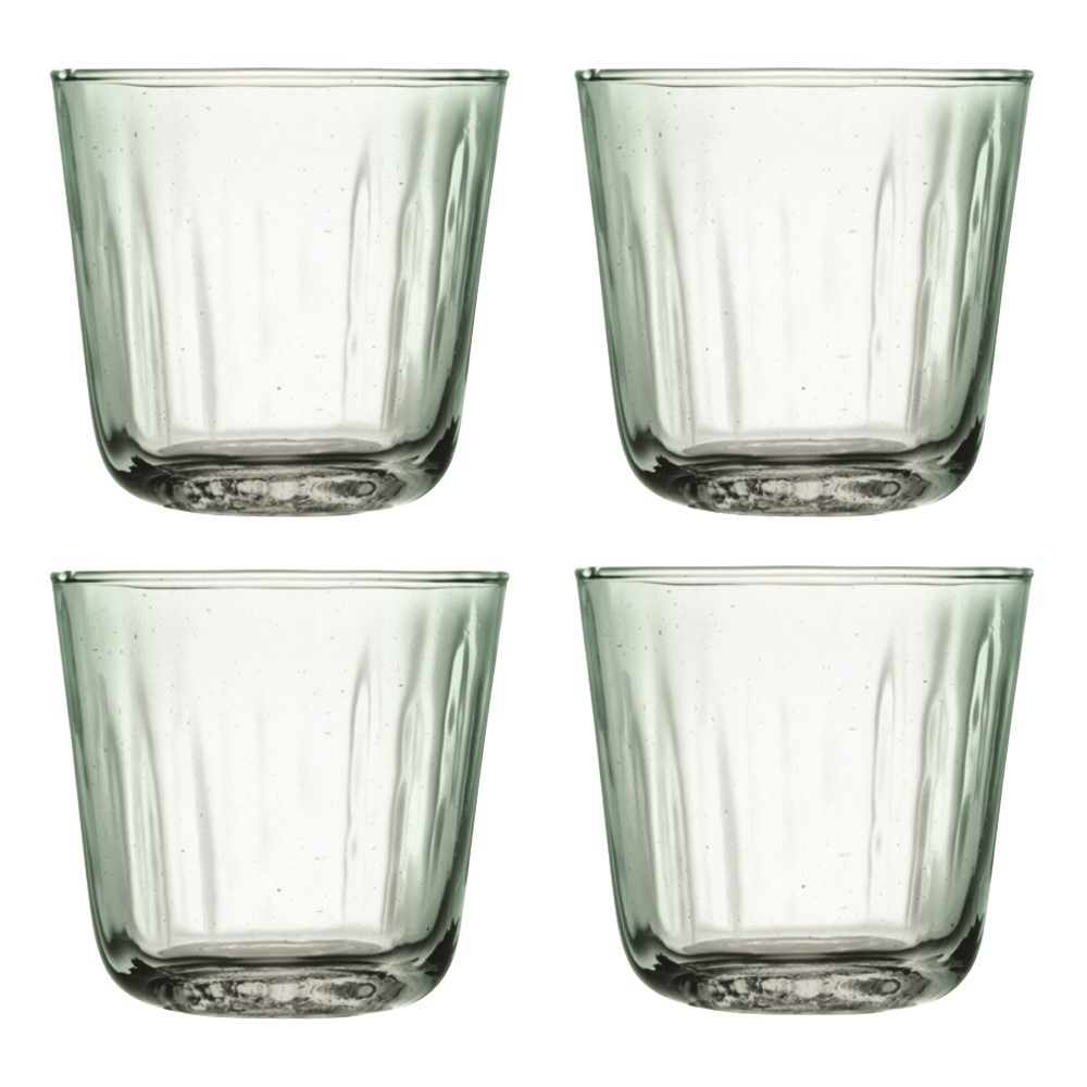 Mia Set of 4 tumblers, 250ml, recycled glass-0