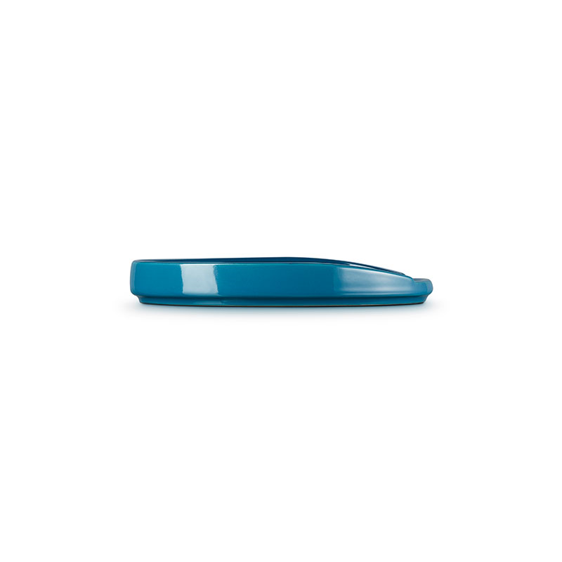 Oval Spoon Rest, Deep Teal-2