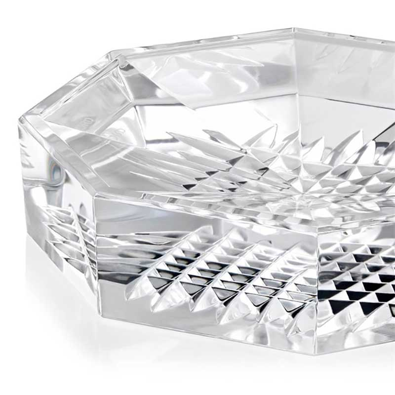 Lismore Diamond Tray, 10cm, Clear-2