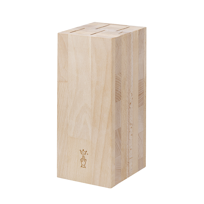 Parallèle 5 Piece Knife Block, Beechwood-1