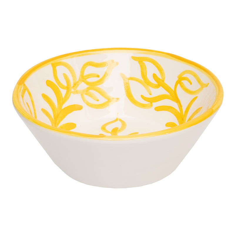 Vina Set of 2 Bowls, D16cm, Yellow-3