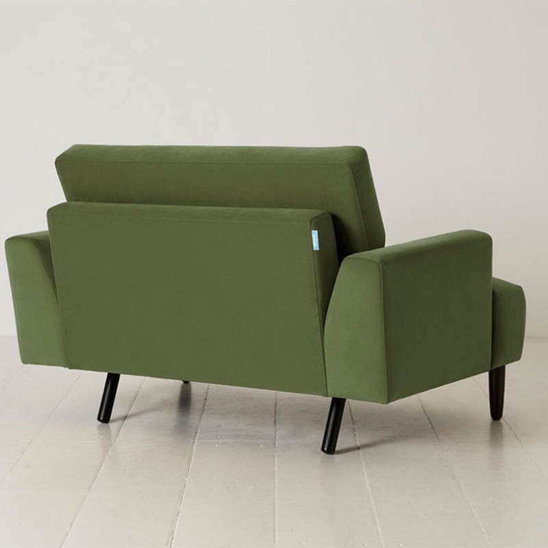 Model 05 Velvet Love Seat, Vine-2