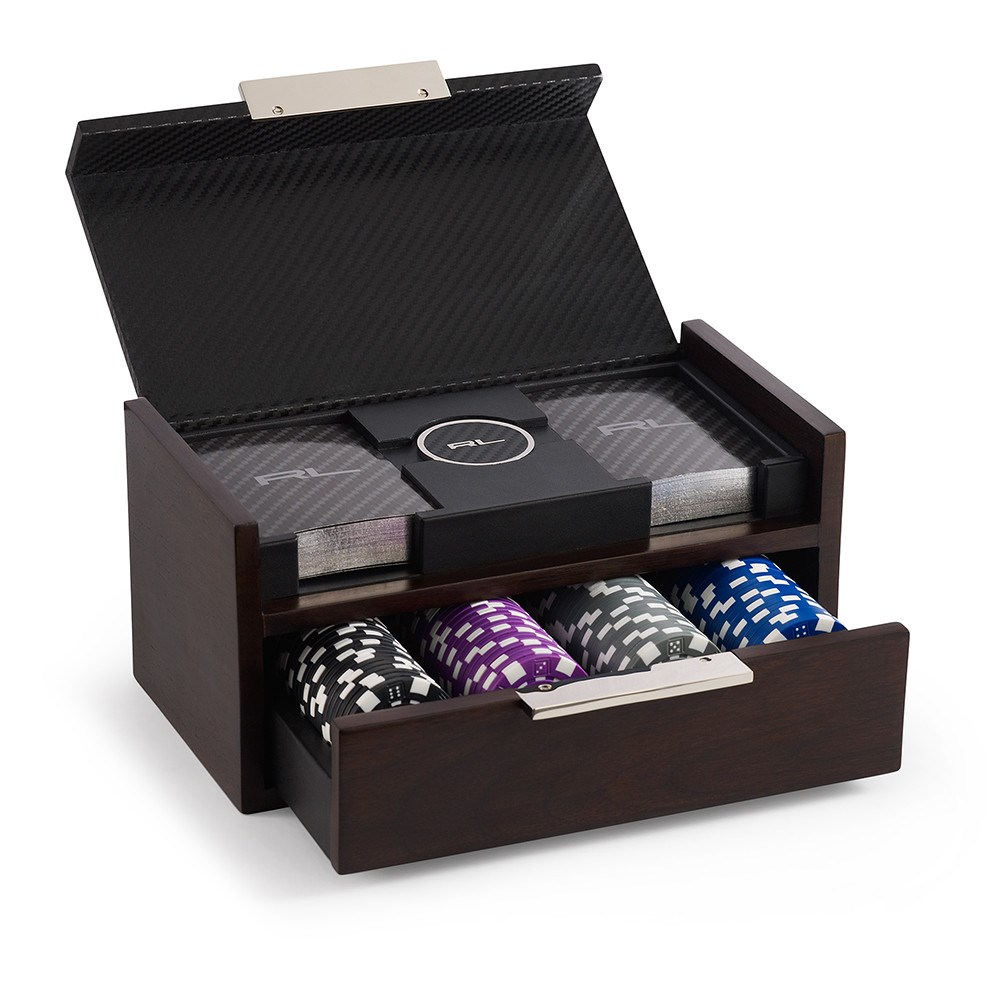 Sutton Poker set, 21 x 11cm, carbon fiber-0