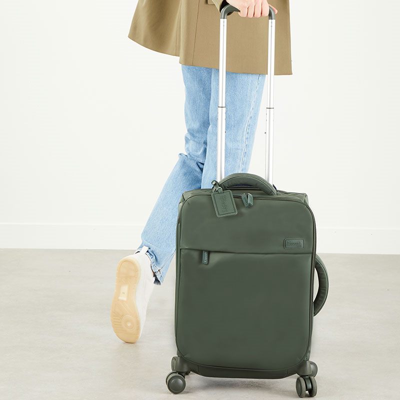 Plume Cabin Suitcase, H55  x L35 x W21cm, Khaki-0