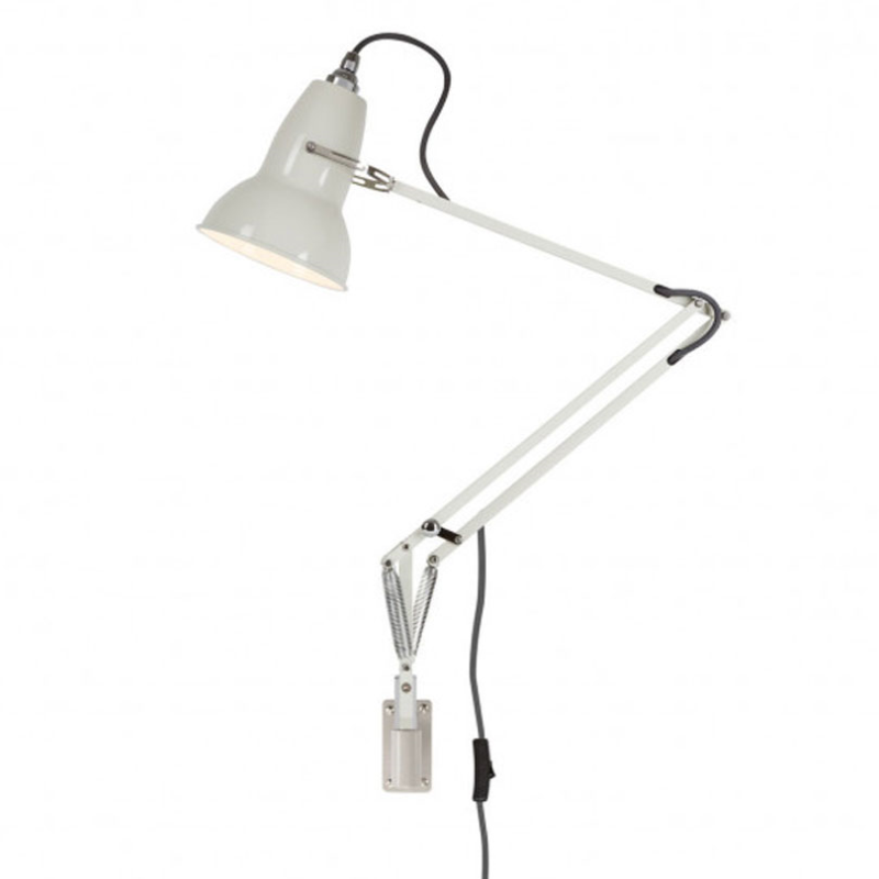 Original 1227 Lamp with Wall Bracket, Linen White-0