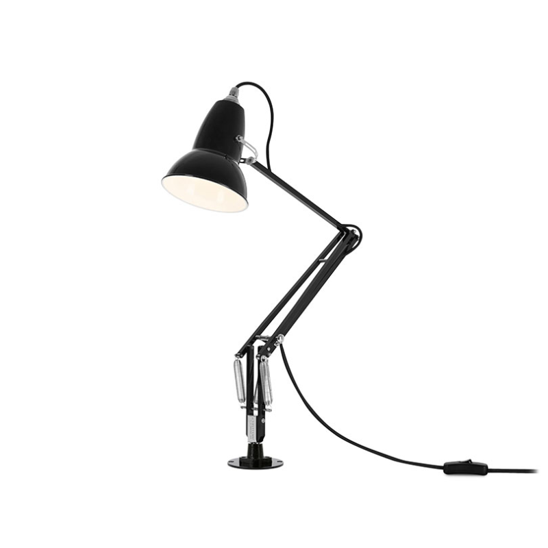 Original 1227 Desk Lamp with Desk Insert, Jet Black-1